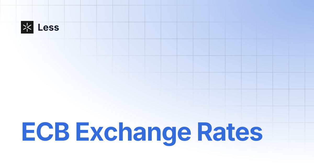 CURRENCY EXCHANGE RATES ECB visual data 4